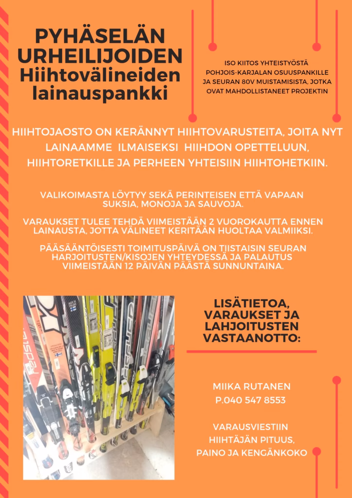 hiihtovälinepankki